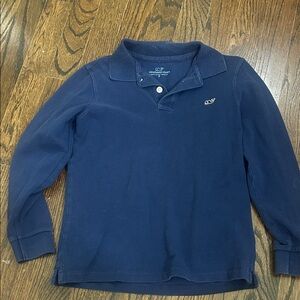 Vineyard Vines Kids Dark Blue Polo Shirt